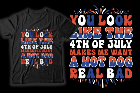 4th July T-Shirt Design: Creative Graphics for Everyday Use