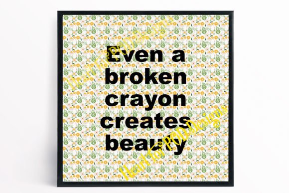 Broken Crayon Beauty
