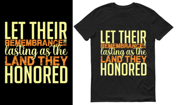 Design for Memorial Day T-Shirts