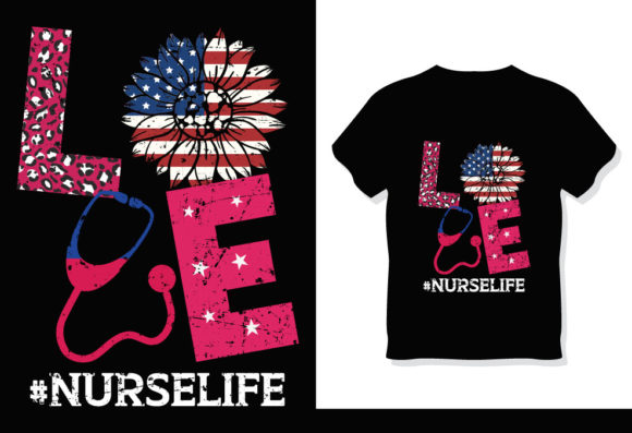 Nurse Life 4th July Tshirt Design: A Versatile Resource for DIY Enthusiasts and Handmade Creators