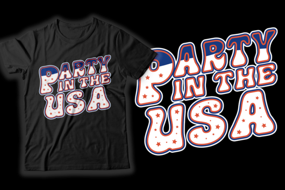 Party in the USA Vector Design